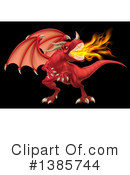Dragon Clipart #1385744 by AtStockIllustration