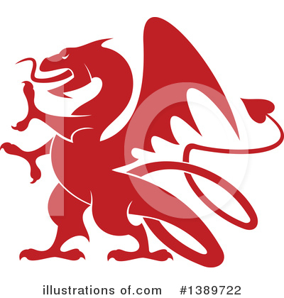 Royalty-Free (RF) Dragon Clipart Illustration by Vector Tradition SM - Stock Sample #1389722