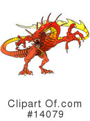 Dragon Clipart #14079 by Leo Blanchette