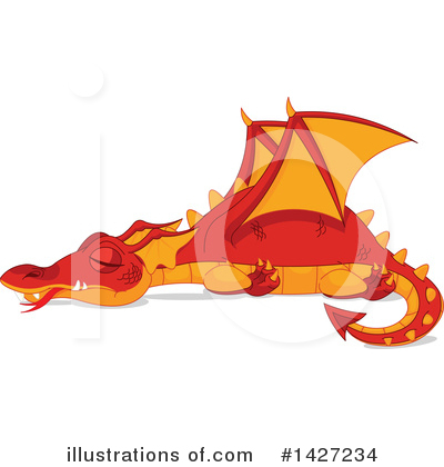 Dragon Clipart #1427234 by Pushkin