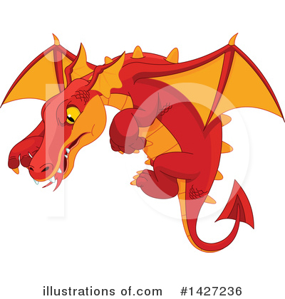 Dragon Clipart #1427236 by Pushkin