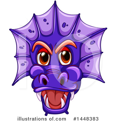 Dragon Clipart #1448383 - Illustration by Graphics RF