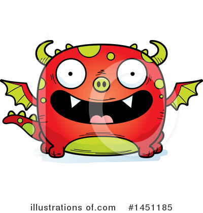 Royalty-Free (RF) Dragon Clipart Illustration by Cory Thoman - Stock Sample #1451185