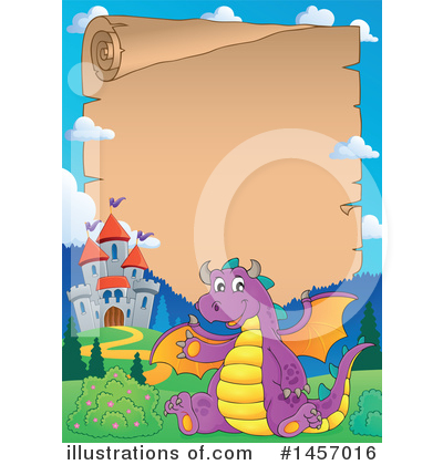 Royalty-Free (RF) Dragon Clipart Illustration by visekart - Stock Sample #1457016
