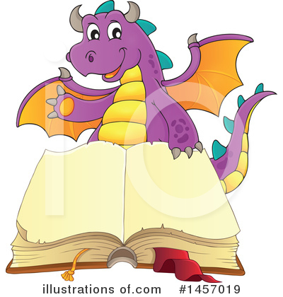 Dragons Clipart #1457019 by visekart