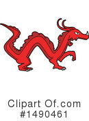 Dragon Clipart #1490461 by lineartestpilot