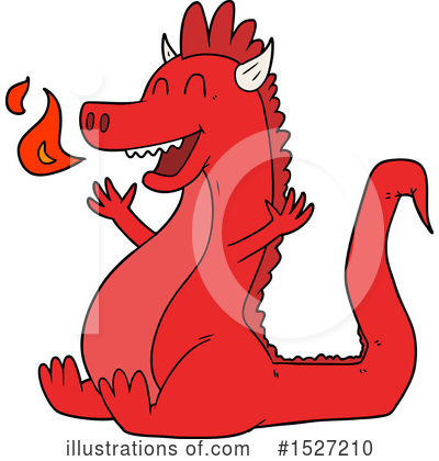 Royalty-Free (RF) Dragon Clipart Illustration by lineartestpilot - Stock Sample #1527210