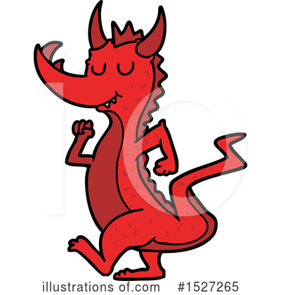 Royalty-Free (RF) Dragon Clipart Illustration by lineartestpilot - Stock Sample #1527265