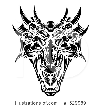 Royalty-Free (RF) Dragon Clipart Illustration by AtStockIllustration - Stock Sample #1529989