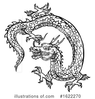 Royalty-Free (RF) Dragon Clipart Illustration by Vector Tradition SM - Stock Sample #1622270