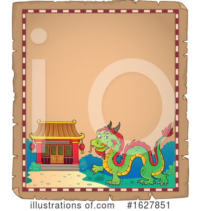Royalty-Free (RF) Dragon Clipart Illustration by visekart - Stock Sample #1627851