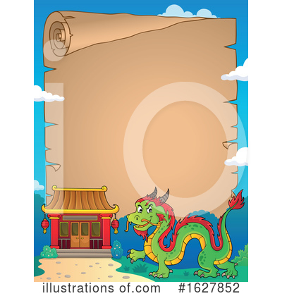 Royalty-Free (RF) Dragon Clipart Illustration by visekart - Stock Sample #1627852