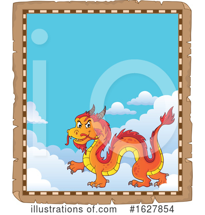 Royalty-Free (RF) Dragon Clipart Illustration by visekart - Stock Sample #1627854