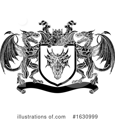 Royalty-Free (RF) Dragon Clipart Illustration by AtStockIllustration - Stock Sample #1630999