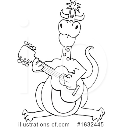 Royalty-Free (RF) Dragon Clipart Illustration by djart - Stock Sample #1632445