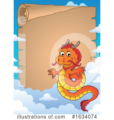 Chinese Dragon Clipart #1634074 by visekart