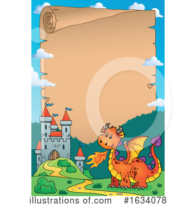 Royalty-Free (RF) Dragon Clipart Illustration by visekart - Stock Sample #1634078