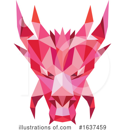 Royalty-Free (RF) Dragon Clipart Illustration by patrimonio - Stock Sample #1637459