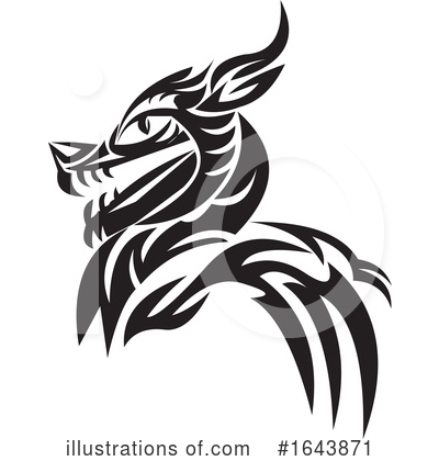 Royalty-Free (RF) Dragon Clipart Illustration by Morphart Creations - Stock Sample #1643871