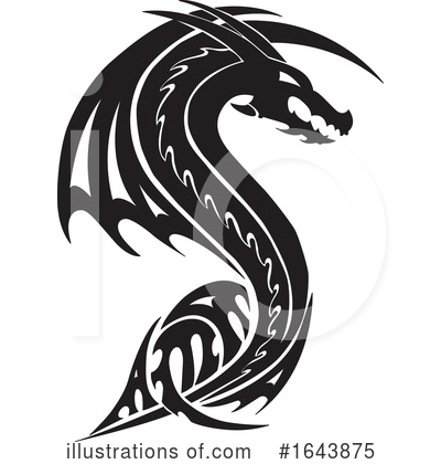 Royalty-Free (RF) Dragon Clipart Illustration by Morphart Creations - Stock Sample #1643875