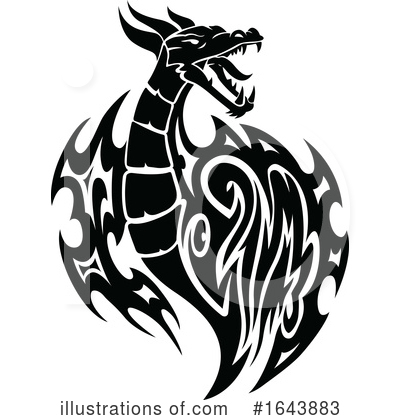 Royalty-Free (RF) Dragon Clipart Illustration by Morphart Creations - Stock Sample #1643883
