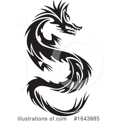 Royalty-Free (RF) Dragon Clipart Illustration by Morphart Creations - Stock Sample #1643885