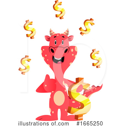 Royalty-Free (RF) Dragon Clipart Illustration by Morphart Creations - Stock Sample #1665250