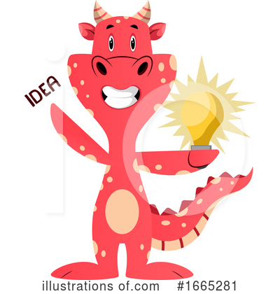 Royalty-Free (RF) Dragon Clipart Illustration by Morphart Creations - Stock Sample #1665281