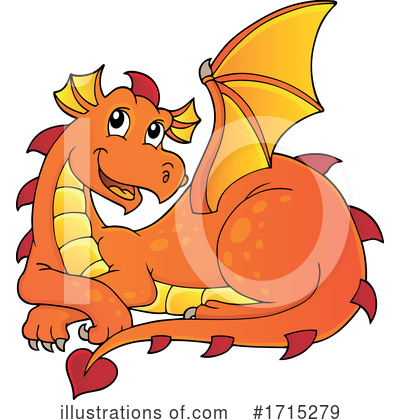 Royalty-Free (RF) Dragon Clipart Illustration by visekart - Stock Sample #1715279