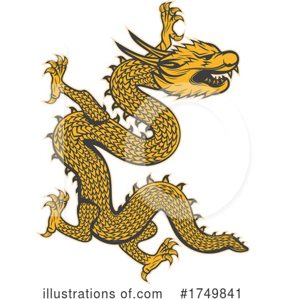 Dragon Clipart #1749841 by Vector Tradition SM