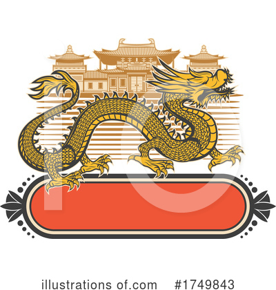 Chinese Dragon Clipart #1749843 by Vector Tradition SM