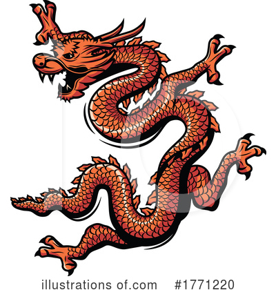 Dragon Clipart #1771220 by Vector Tradition SM