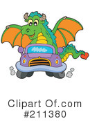 Dragon Clipart #211380 by visekart