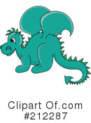 Dragon Clipart #212287 by Pams Clipart