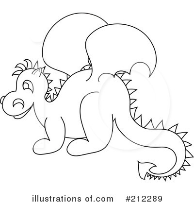 Dragon Clipart #212289 by Pams Clipart