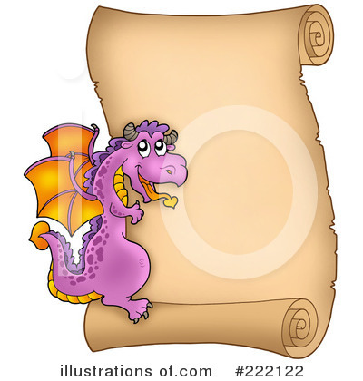 Royalty-Free (RF) Dragon Clipart Illustration by visekart - Stock Sample #222122