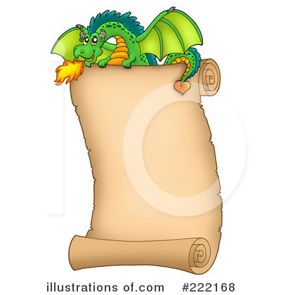 Royalty-Free (RF) Dragon Clipart Illustration by visekart - Stock Sample #222168