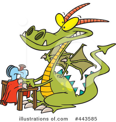 Dragon Clipart #443585 by toonaday