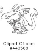 Dragon Clipart #443588 by toonaday