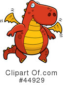 Dragon Clipart #44929 by Cory Thoman