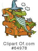 Dragon Clipart #64978 by Dennis Holmes Designs