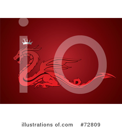 Royalty-Free (RF) Dragon Clipart Illustration by Eugene - Stock Sample #72809