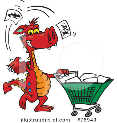 Dragon Clipart #78940 by Dennis Holmes Designs