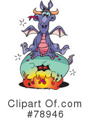Dragon Clipart #78946 by Dennis Holmes Designs