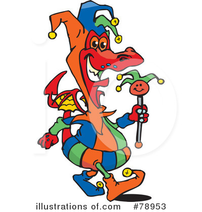 Jester Clipart #78953 by Dennis Holmes Designs