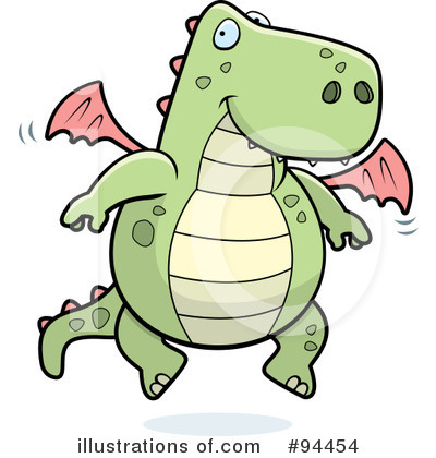 Royalty-Free (RF) Dragon Clipart Illustration by Cory Thoman - Stock Sample #94454