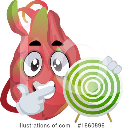 Royalty-Free (RF) Dragon Fruit Clipart Illustration by Morphart Creations - Stock Sample #1660896