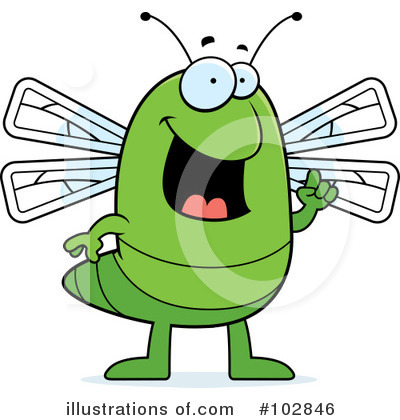 Dragonfly Clipart #102846 by Cory Thoman