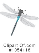 Dragonfly Clipart #1054116 by vectorace