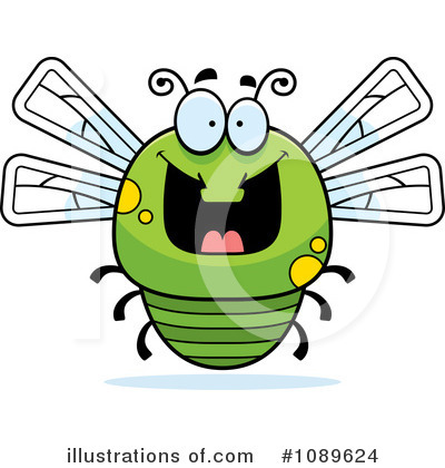 Royalty-Free (RF) Dragonfly Clipart Illustration by Cory Thoman - Stock Sample #1089624